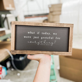 Charlie Brown Quote Wall Sign