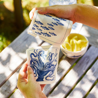 Coastal Cocktail Napkin Roall