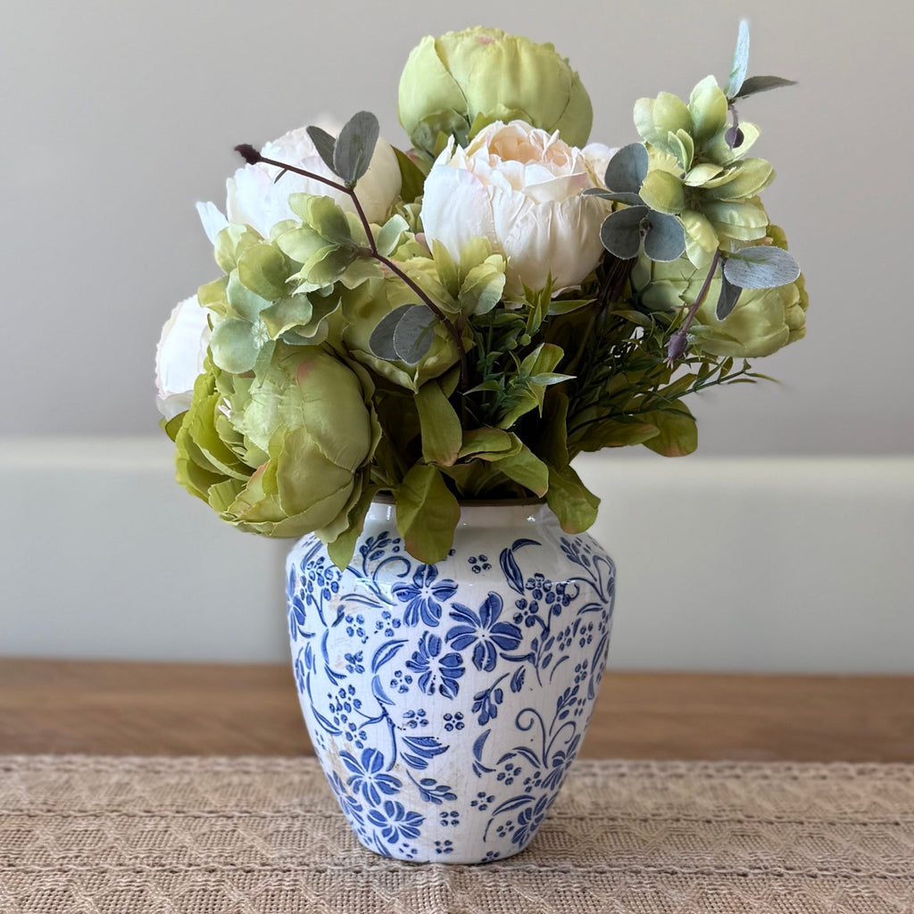 Large Meissen Porcelain Gilt Cobalt Vase Urn Centerpiece Decorative LA Large Meissen Porcelain Gilt Cobalt Vase Urn Centerpiece Decorative LA