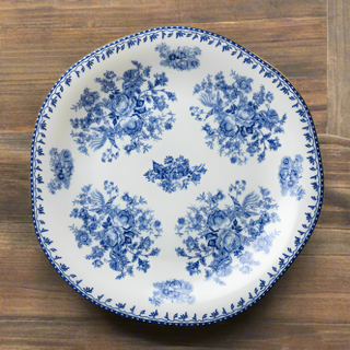 Blue Toile Appertizer Plate