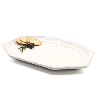 Bamboo Trellis Ceramic Serving Platter