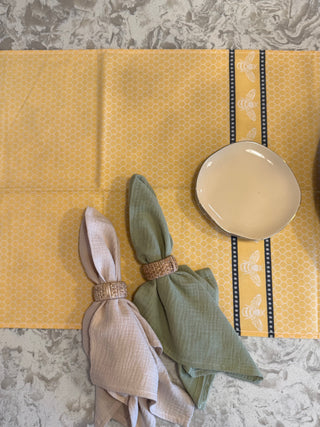 Bee Pattern Table Runner