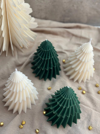 Snow Tree Candle